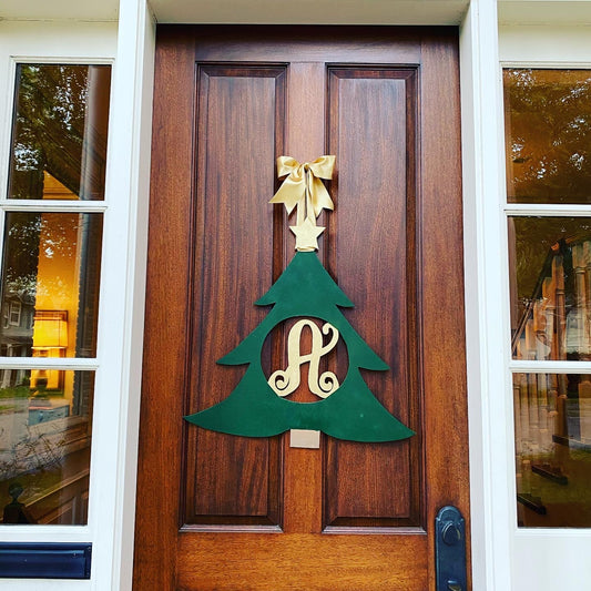 Custom Christmas Tree Monogram