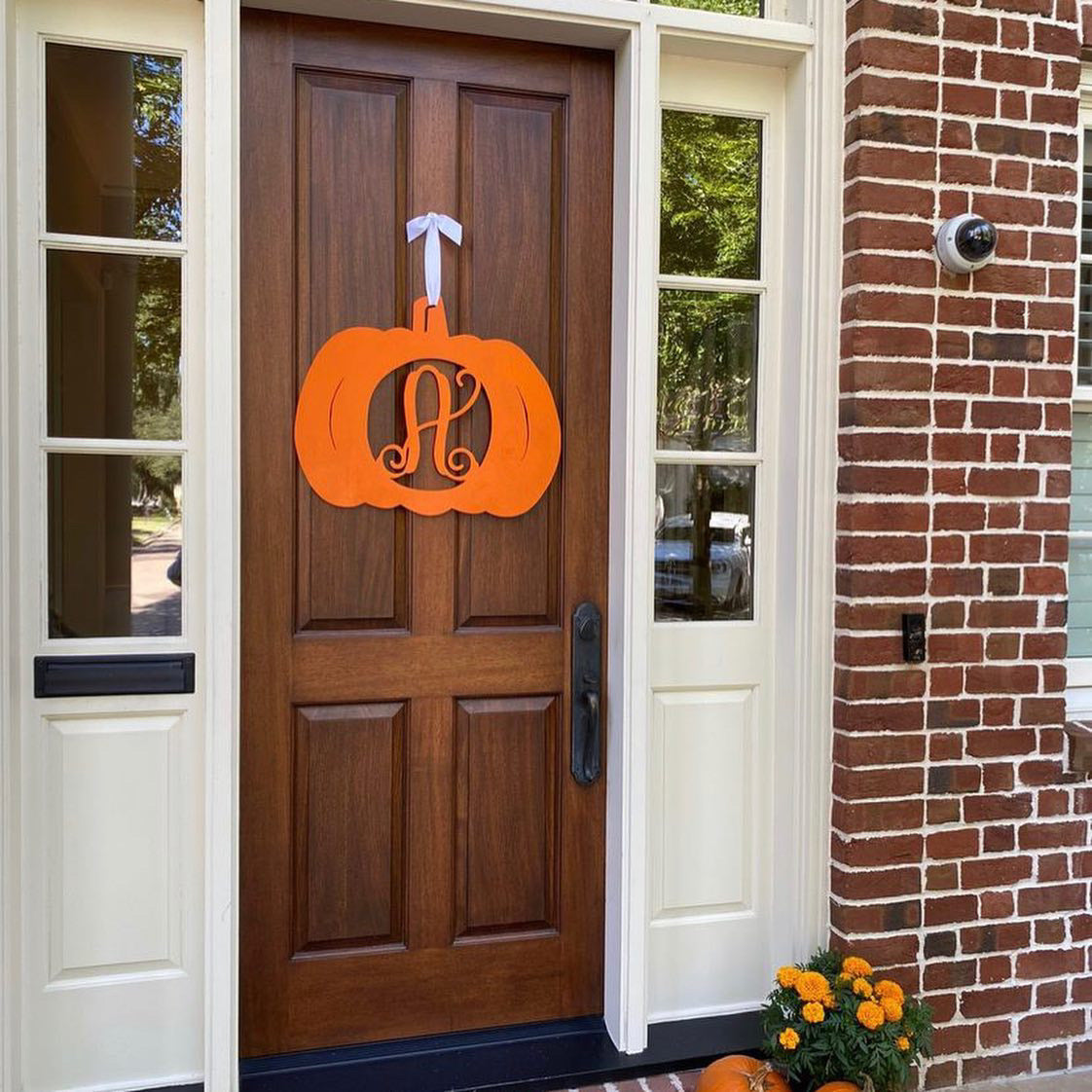 Custom Pumpkin Monogram