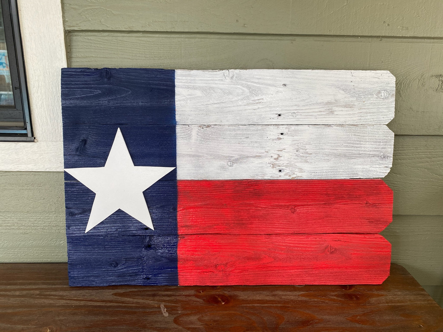 Custom Fence Picket Flag Signs