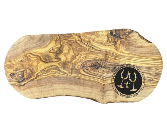 Rodeo Houston Custom Olive Wood Cutting Boards