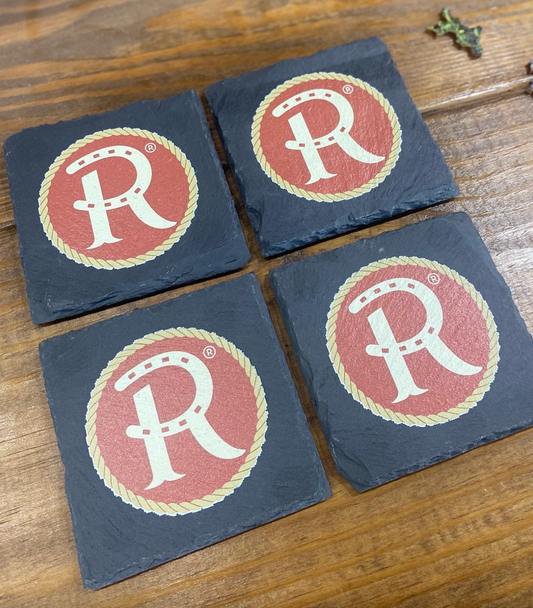 Custom Full Color Print Slate Coasters