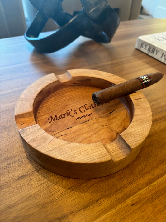 Custom Circle Cigar Tray