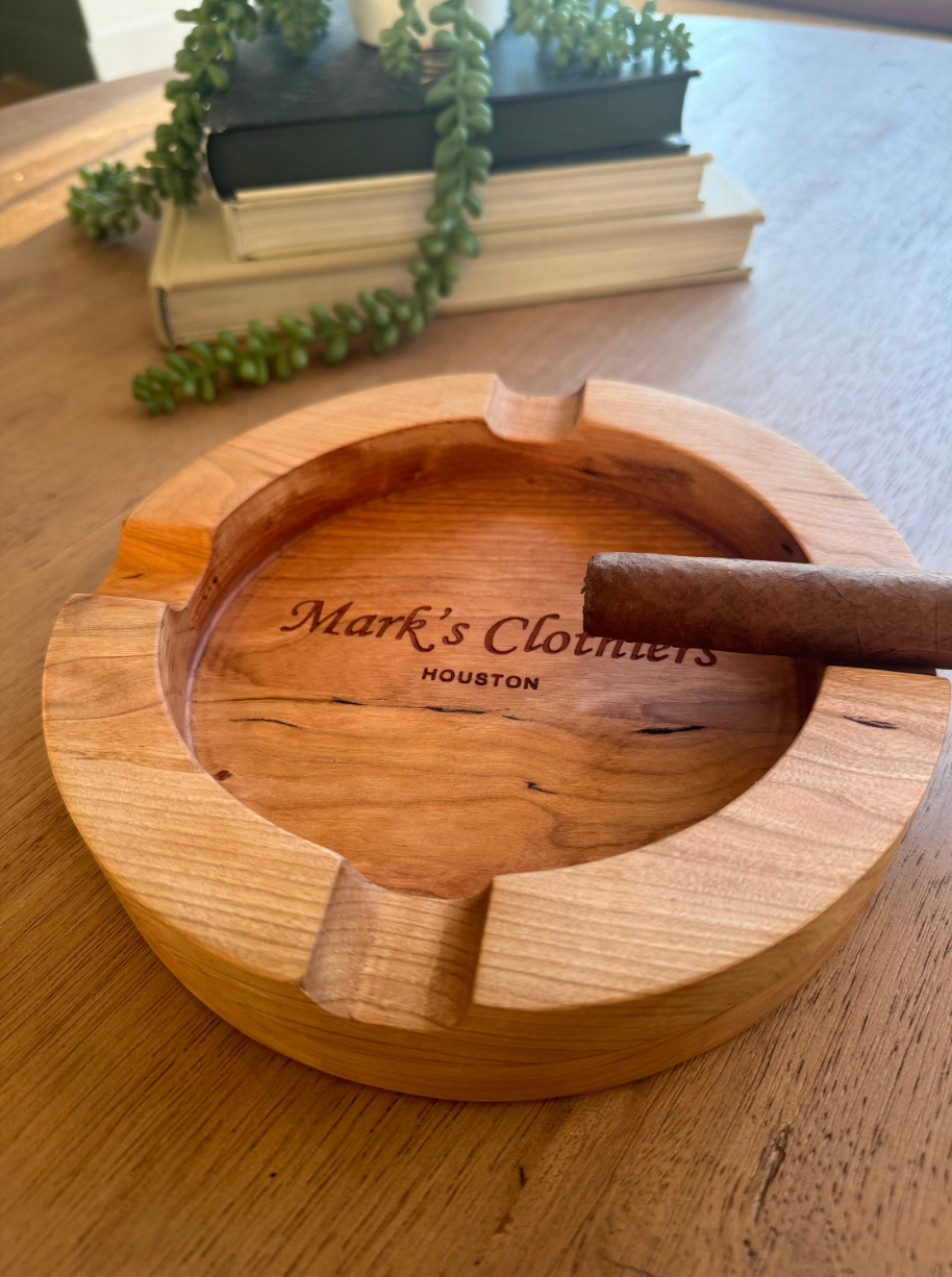 Custom Circle Cigar Tray