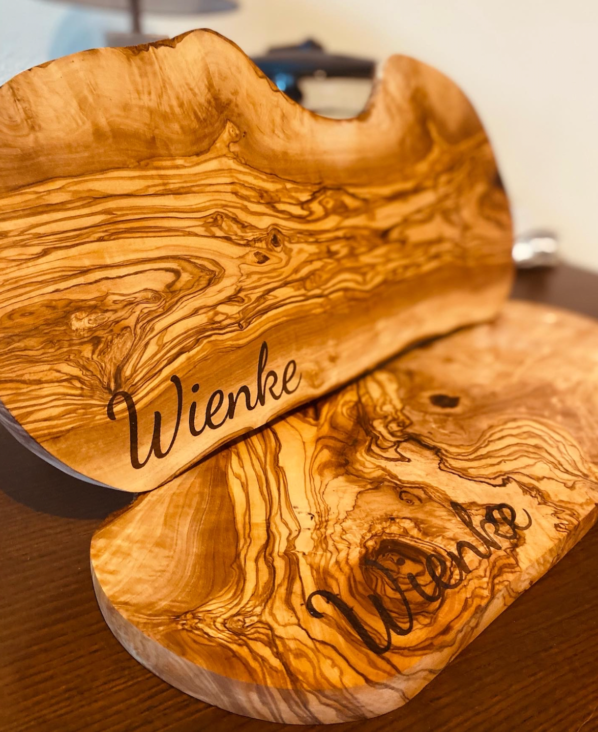 Custom Olive Wood Cutting Boards