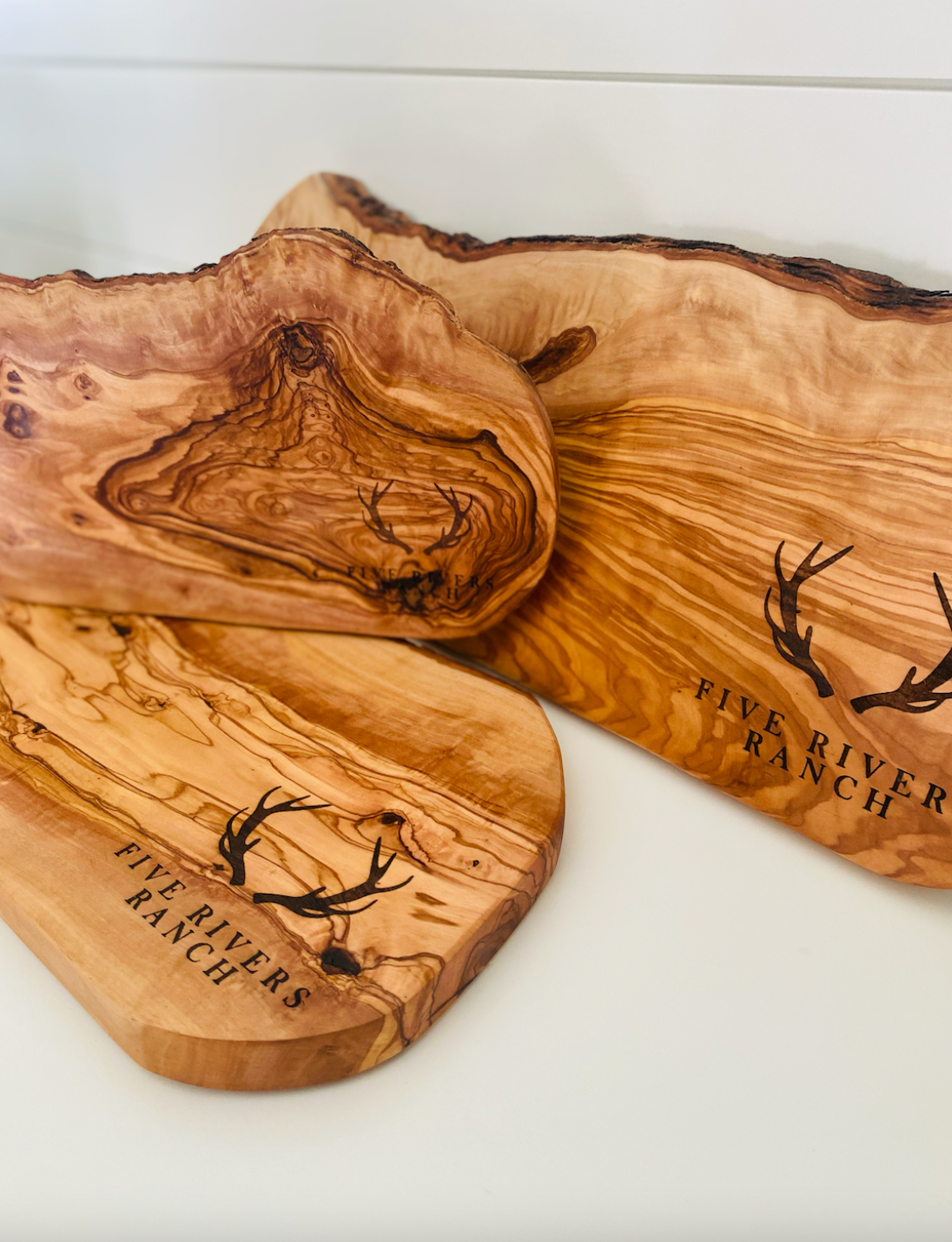 Custom Olive Wood Cutting Boards