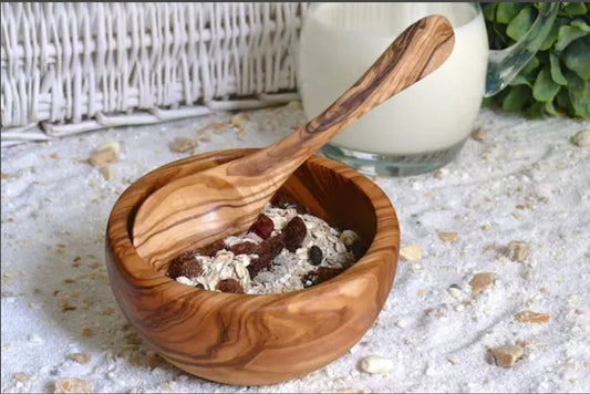 Olive Wood Bowl and Spoon