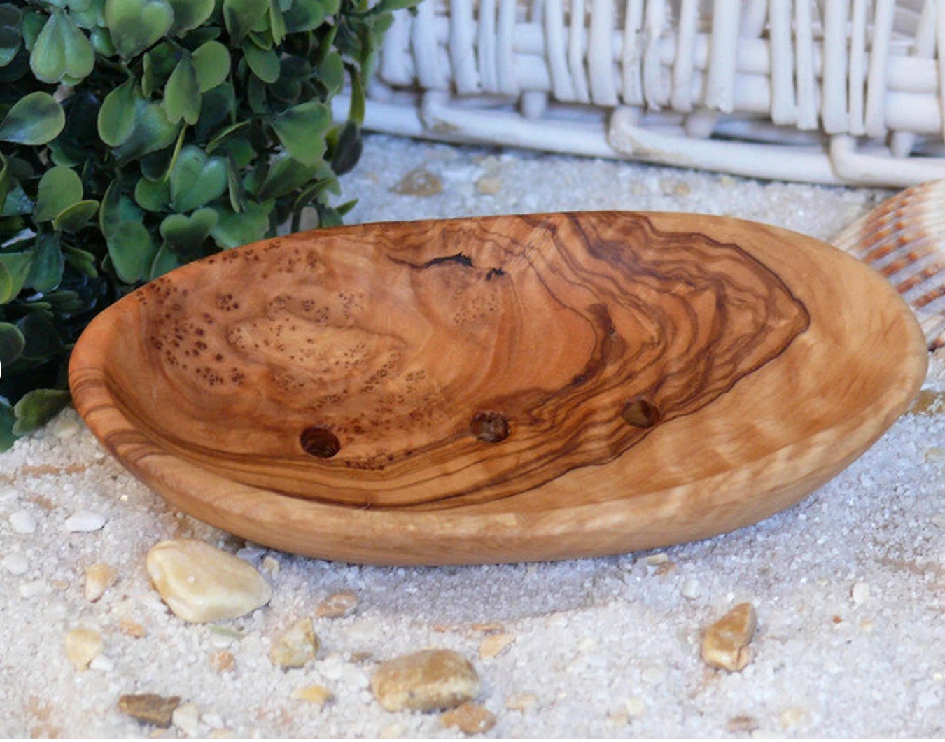 Set of Rustic Soap Dishes