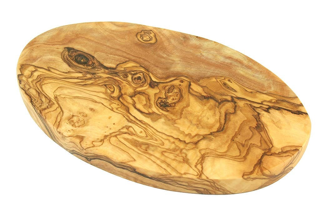 Oval Olive Wood Chopping Board