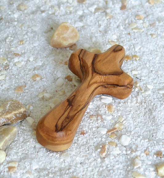 Hand Carved Olive Wood Cross