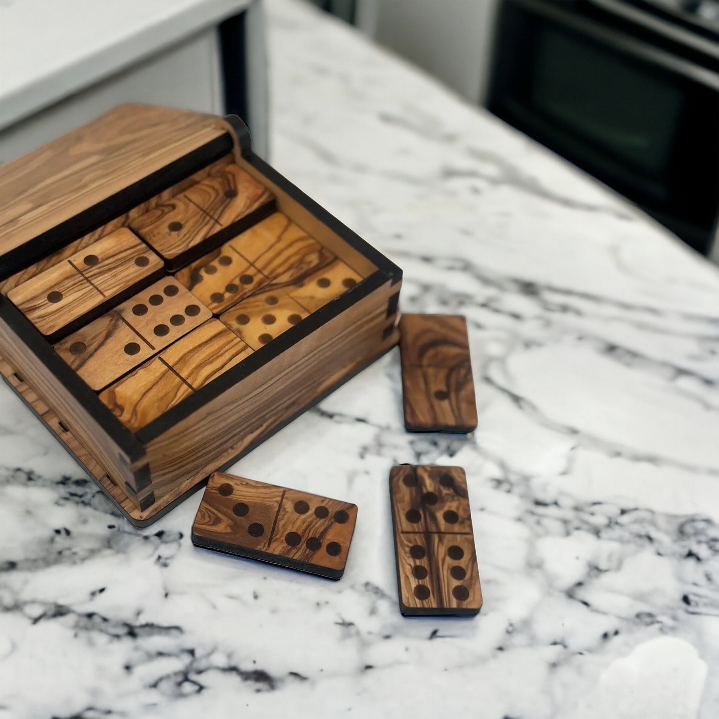 Wooden Dominos Set