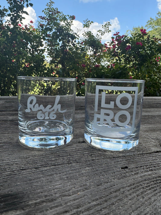 Custom Bar/Restaurant Whiskey Glasses