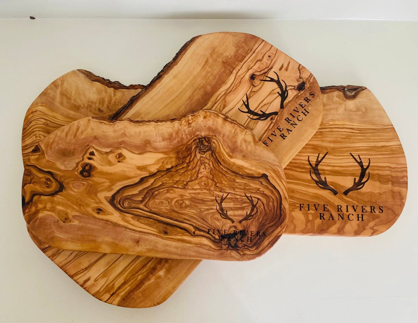 Custom Olive Wood Cutting Boards