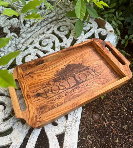 Custom Olive Wood Serving Tray