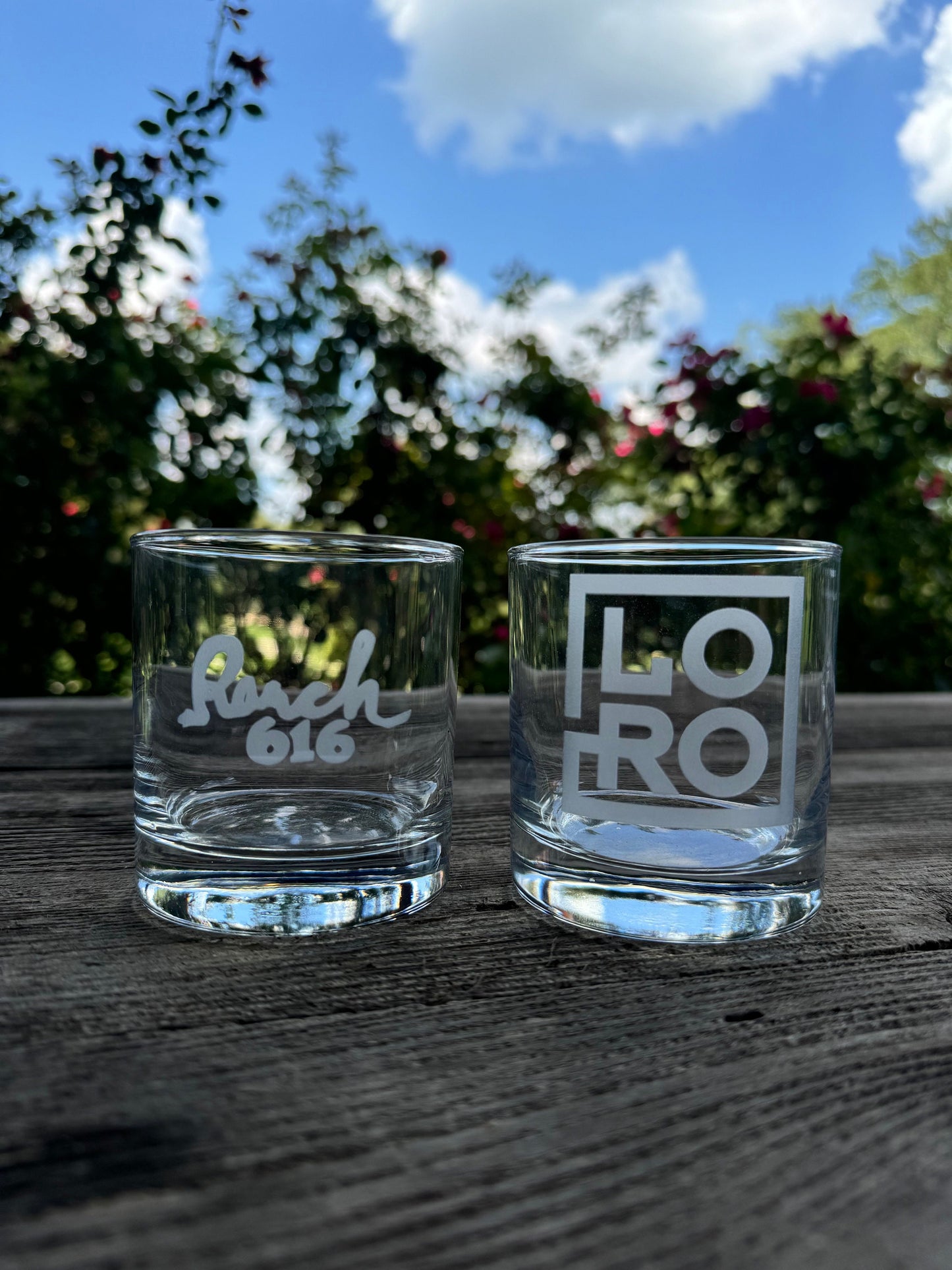 Custom Bar/Restaurant Whiskey Glasses