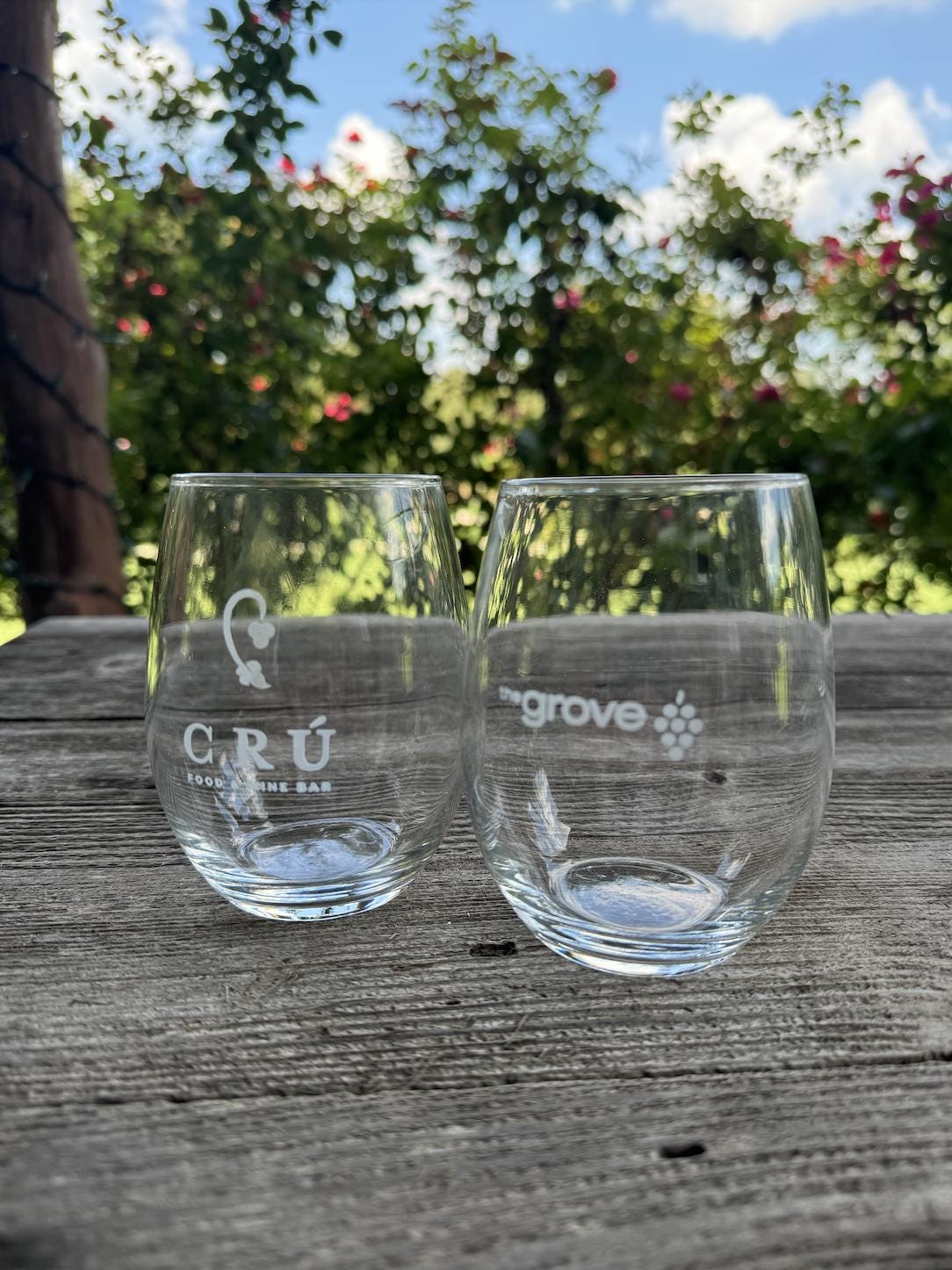 Custom Company Wine Glasses- 15oz