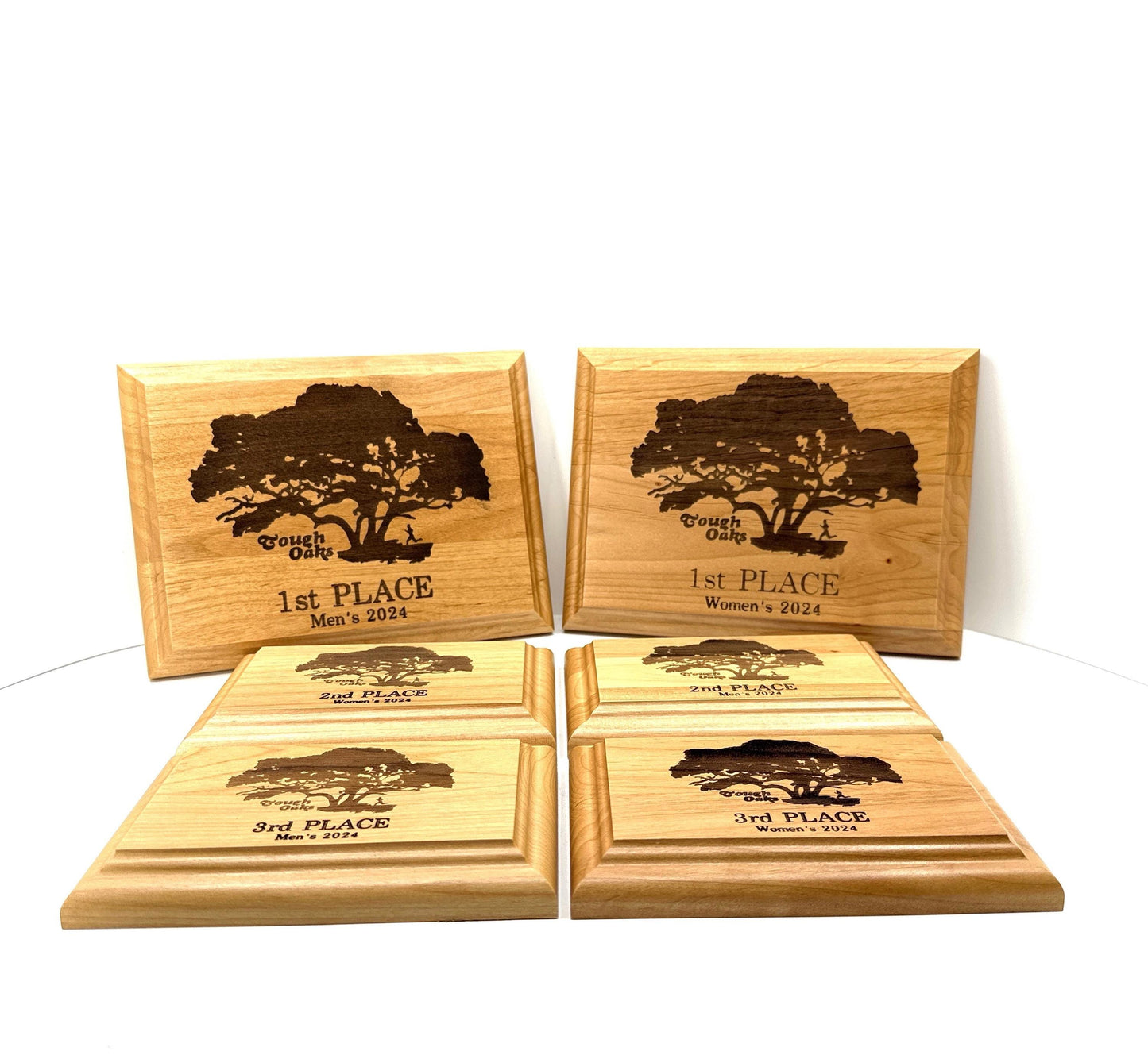 Custom Red Alder Hardwood Plaques