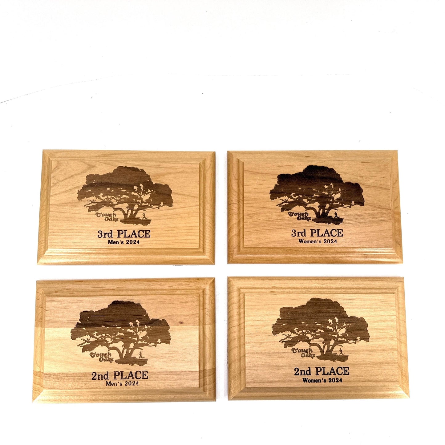 Custom Red Alder Hardwood Plaques